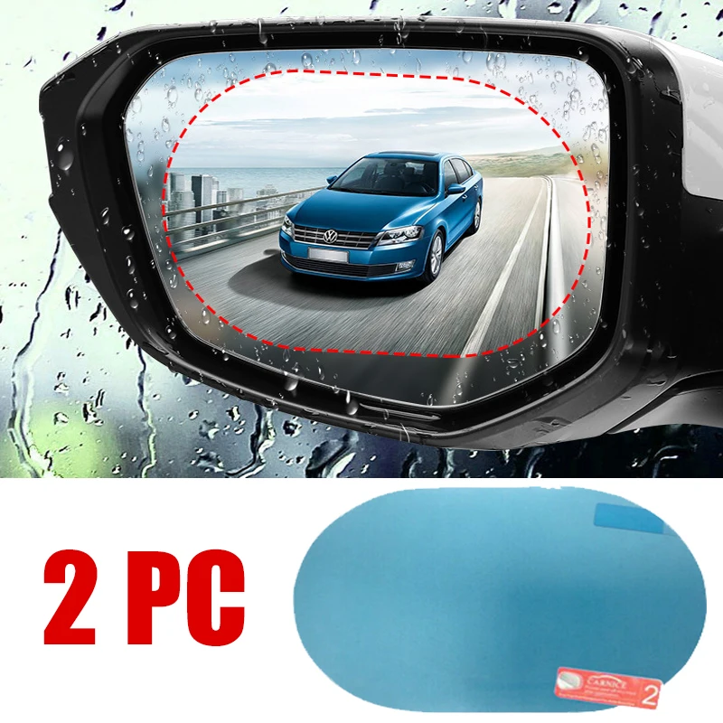 Anti Glare Car Rearview Mirror Film - 2 шт. автомобильная наклейка непромокаемая пленка