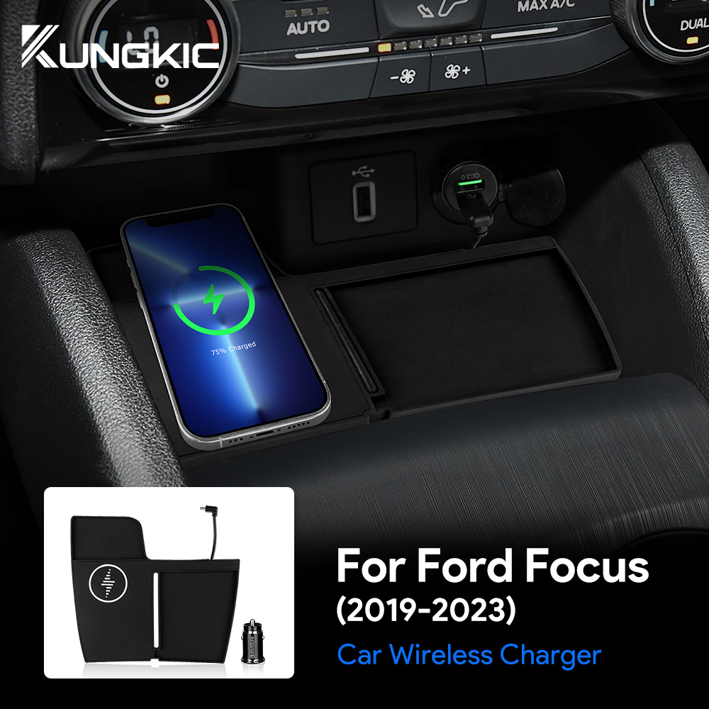 Wireless Car Charger Mount Fast Charging - Автомобильный держатель для беспроводной быстрой зарядки