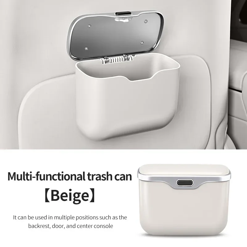 Автомобильный мусорный бак, по – обзор и цена Waterproof Car Trash Can With Lid