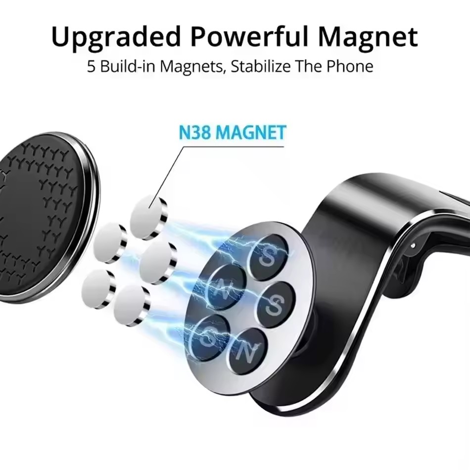 Магнитный автомобильный держат – обзор и цена Magnetic Phone Holder For Car Vent