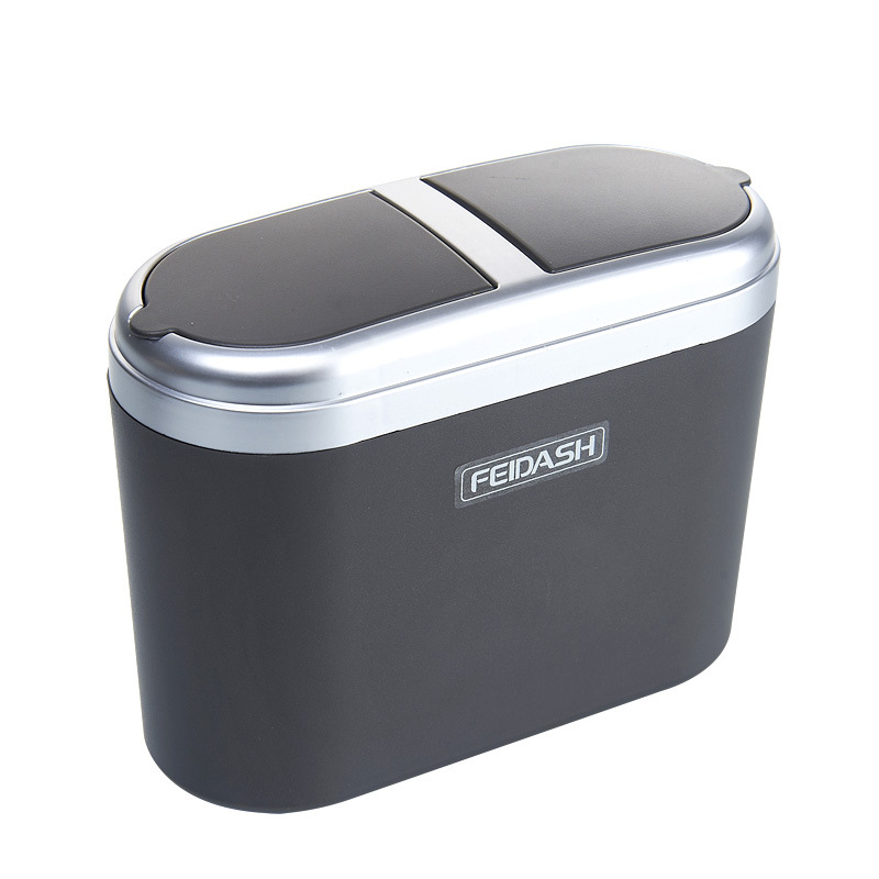 Портативный пластиковый ящик д – обзор и цена Waterproof Car Trash Can With Lid